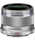 OLUMPUS M.ZUIKO ED25MM 1.8 PLATEADO