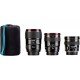 Tenba Soft Porte-objectif 5X3.5 In. (13X9 Cm) - Noir