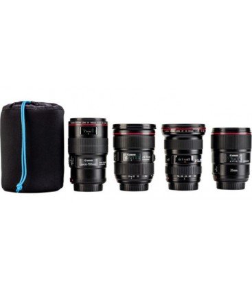 Tenba Soft Lens Pouch 6X4.5 Inches (15X11 Cm) - Black