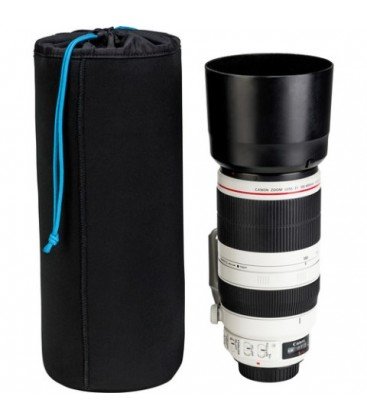 Tenba Soft Lens Pouch 12X5 Inch (30X13 Cm) - Black