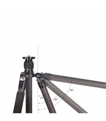 Leofoto Le-254 + Cb-34 Carbon Tripod Kit + Ball Head
