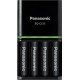 PANASONIC ENELOOP PRO CHARGEUR + 4 BATTERIES PRÉCHARGÉES AA