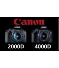 CANON EOS 2000D + 18-55MM  F3.5-5.6 È II KIT + + + 1 ANNO DI MANUTENZIONE GRATUITA VIP SERPLUS CANON VIP SERPLUS