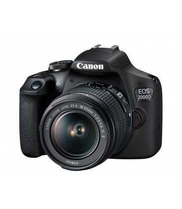 CANON EOS 2000D + 18-55MM  F3.5-5.6 È II KIT + + + 1 ANNO DI MANUTENZIONE GRATUITA VIP SERPLUS CANON VIP SERPLUS