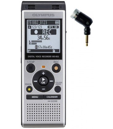 OLYMPUS WS-852 + ME52W MICROPHONE 4GB DIGITAL RECORDER