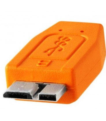 TETHER TOOLS CABLE USB-C 3.0 MICRO B 4.6M ORANGE