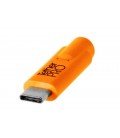 TETHER TOOLS PRO CABLE USB-C 3.0 MICRO B 4.6M NARANJA (CUC3315)