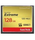 SANDISK COMPACT FLASH EXTREME 128GB (120 / 85MB / S)