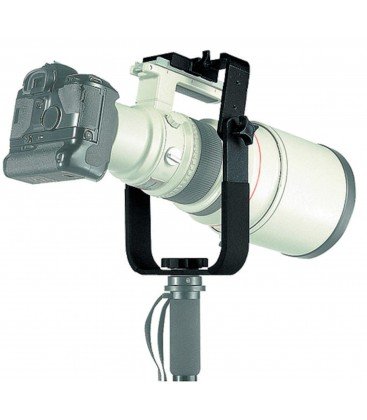 Manfrotto 393 Suporte de Objetivas Telezoom para Monopé