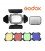 JEU DE PALMES GODOX POUR AD200 + 4 GELS