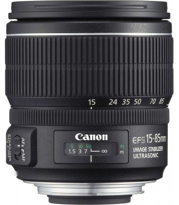 CANON EF-S 15-85mm f/3.5-5.6 IS USM + GRATIS 1 AÑO MANTENIMIENTO VIP SERPLUS CANON