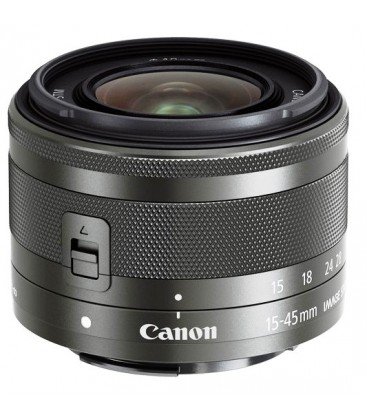 CANON EF-M 15-45mm f/3.5-6.3 ist STM + GRATIS 1 Jahr VIP Wartung SERPLUS CANON