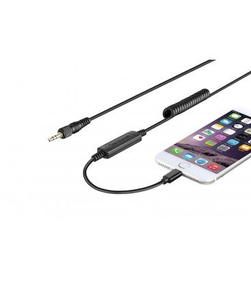 SARAMONIC LC-C35 CONNECTR 3.5MM A LIGHTNING IOS 