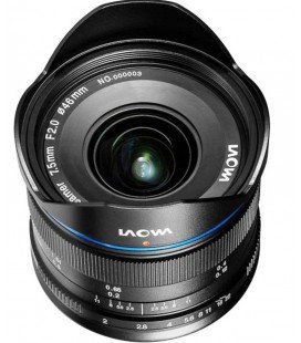 LAOWA 7.5MM F/2 MFT - VERSION STANDARD -NEGRO