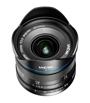 LAOWA 7.5MM F/2 MFT - ULTRA LEICHTE SCHWARZE VERSION