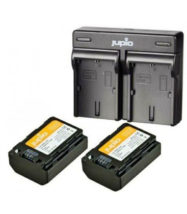 JUPIO NP-FZ100 2 BATTERIEN + DUALES USB-LADEGERÄT 