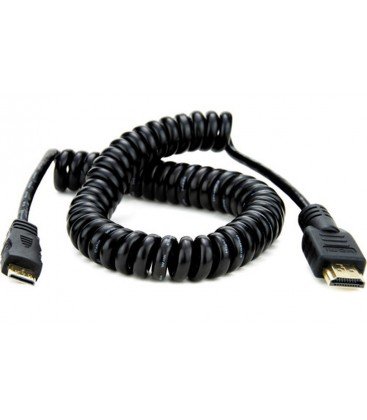 ATOMI ATOMCAB009 MINI HDMI A HDMI 50CMS. CAVO A SPIRALE