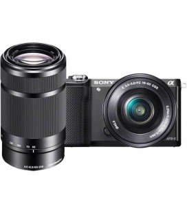 SONY ALPHA ILCE 5100 + 16-50mm + 55-210MM SCHWARZ