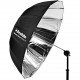 PROFOTO UMBRELLA DEEP SILVER M 105CMS.