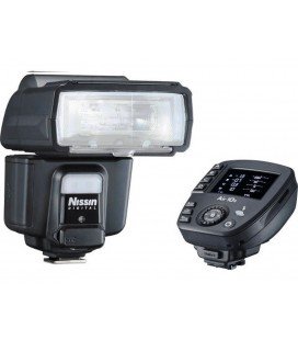 NISSIN I60A + AIR 10S PARA NIKON - KIT DE FLASH Y DISPARADOR INALÁMBRICO