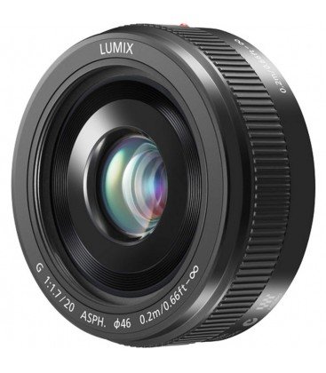 PANASONIC 20MM LUMIX G F1.7 II ASPH NEGRO