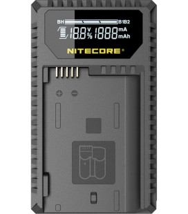 NITECORE UNK1 CHARGER NIKON EN-EL14/A4A/15 DUAL(2BATTERIES 1 USB)