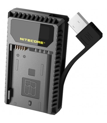 NITECORE UNK1 CHARGER NIKON EN-EL14/A4A/15 DUAL(2BATTERIES 1 USB)