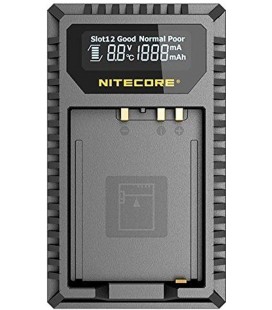 NITECORE FX1 CARGADOR FUJIFILM NP-FW126 DUAL (2 BATERIAS 1 USB)