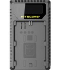 NITECORE UNC1 LADEGERÄT CANON LP-E6/6N/LP-E8 DUAL (2 BATTERIEN 1 USB)