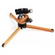 LEOFOTO T-01 MT-01 + LH25 MINI TREPPIEDE + MATTARELLO /FINITURA LEGNO ALLUMINIO