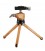 LEOFOTO  MT-01 + LH25 MINI TRIPOD + ROLLING PIN /ALUMINIUM WOOD FINISH