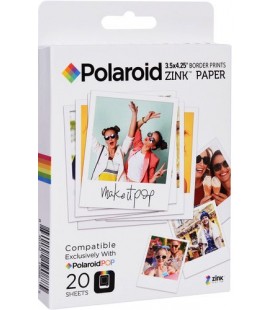 POLAROID ZINK 3.5 X 4.25"  (20 HOJAS)