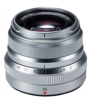 FUJIFILM FUJINON XF35mm F2 R WR (PLATA)