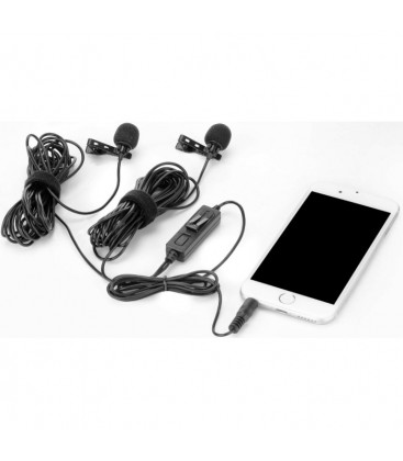 Maramonic LAVMICRO 2m double head lavalier microphone