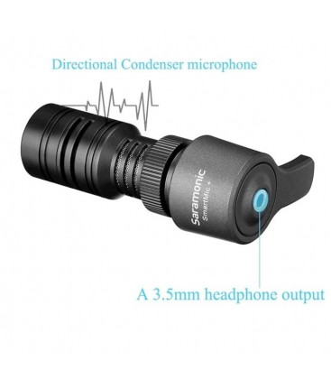 SARAMONIC SMARTMIC + HQ Mikrofon für Smartphones