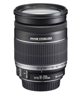 CANON EF-S 18-200mm f/3.5-5.6 IS + GRATIS 1 AÑO MANTENIMIENTO VIP SERPLUS CANON