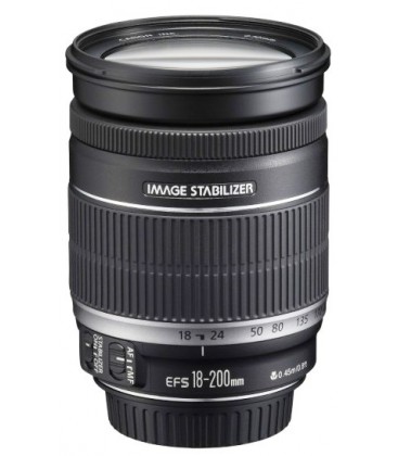 CANON EF-S 18-200mm f/3.5-5.6 IS + GRATIS 1 AÑO MANTENIMIENTO VIP SERPLUS CANON