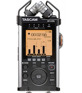 TASCAM DR-44WL GRAVADOR PORTÁTIL COM WIFI