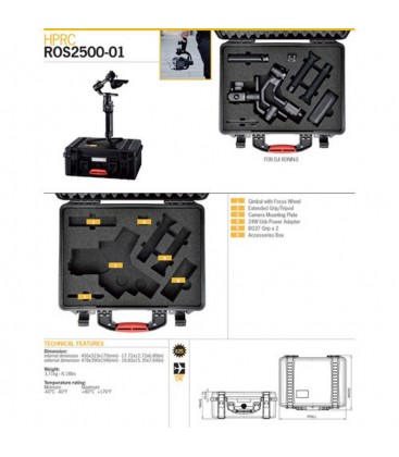 HPRC HARD CASE FÜR DJI RONIN S