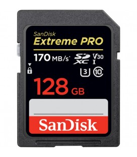 SANDISK EXTREME PRO SDHC-Karte 128 GB 170 MB/s