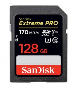 SANDISK TARJETA EXTREME PRO SDXC 128 GB 170MB/S