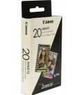 CANON ZINK PAPEL FOTOGRAFICO 20 HOJAS