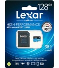 LEXAR MICRO SDXC 128 GB 95M/S + ADAPTADOR SD