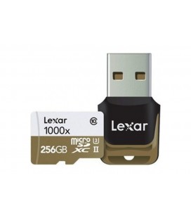 LEXAR MICRO SDXC 256 GB 150M/S + LECTOR USB 3.0