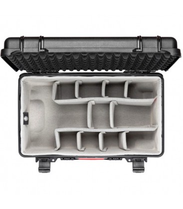 VALIGIA HPRC 2550W CON RUOTE E SECONDA SCHIUMA DI PELLE
