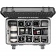 HPRC 2550W PASSFORM-KOFFER MIT RÄDERN UND ZWEITER HAUTSCHAUM
