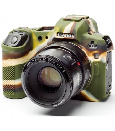 EASYCOVER FUNDA PROTECTORA PARA LA CANON EOS R CAMUFLAJE (INCLUYE PROTECTOR DE PANTALLA LCD)