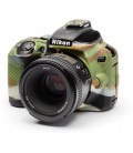 EASYCOVER FUNDA PROTECTORA PARA LA NIKON D3500 CAMUFLAJE (INCLUYE PROTECTOR DE PANTALLA LCD)