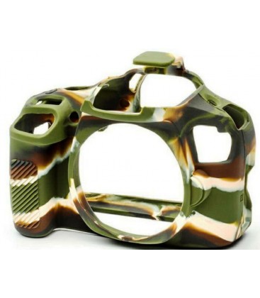 EASYCOVER CAPA PROTETORA PARA CANON EOS 4000D CAMUFLAGEM (INCLUI PROTETOR DE TELA LCD)