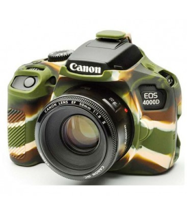 EASYCOVER PROTECTIVE COVER FOR CANON EOS 4000D CAMOUFLAGE (INCLUDES LCD SCREEN PROTECTOR)